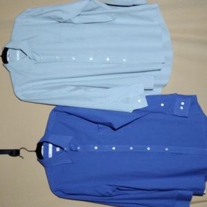 2 Geoffrey Beene shirts 16.5